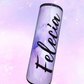 Watercolor Name Tumbler