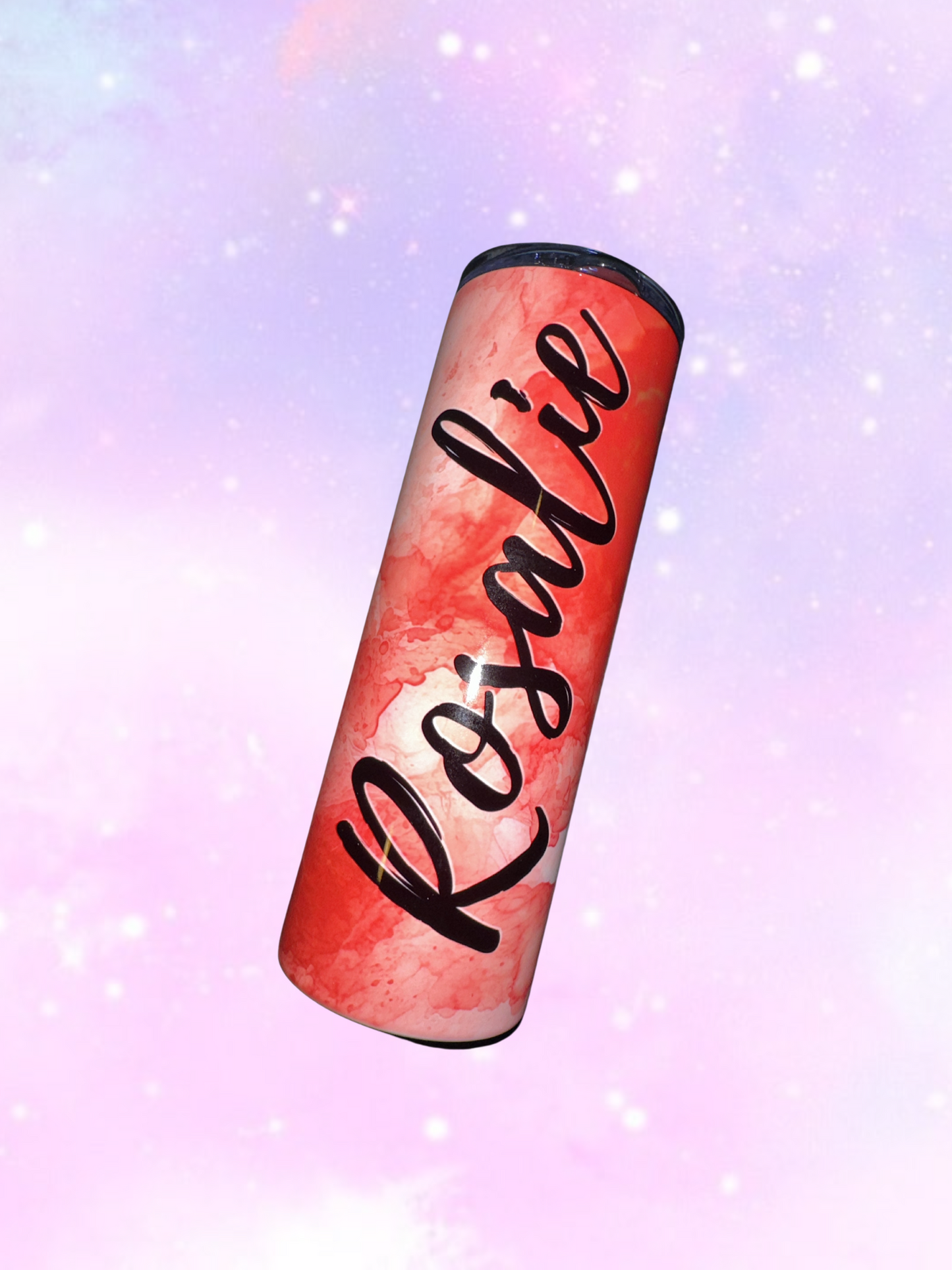 Watercolor Name Tumbler