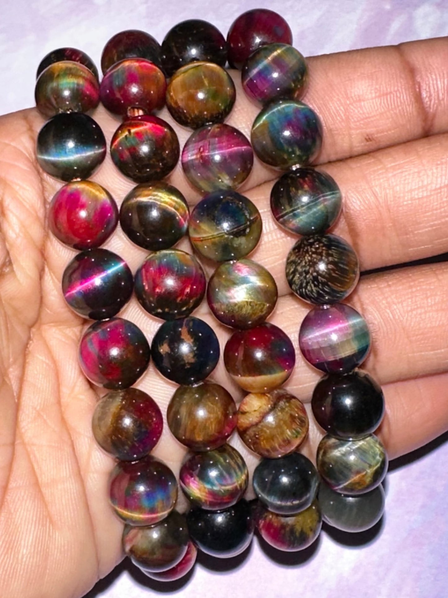 Rainbow Obsidian Bracelet