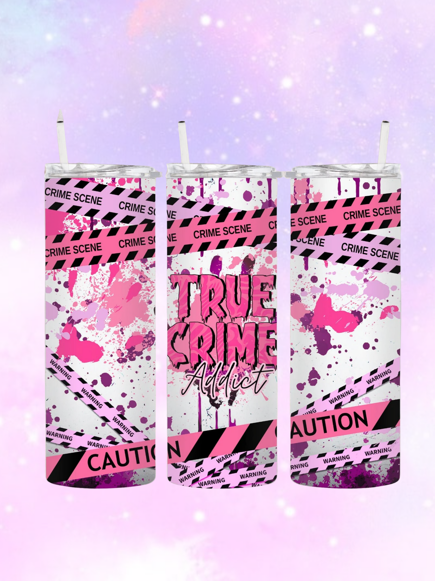 True Crime Addict Tumbler